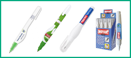 corrector de boligrafo